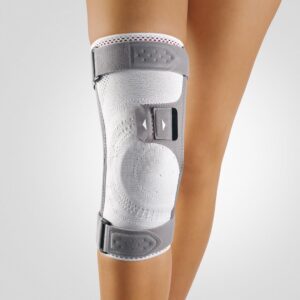 Bort Asymmetric Plus Kniebandage Bandage mit dosierbarer Patellaführung