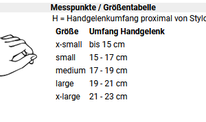 BORT Generation Handgelenkorthese blau