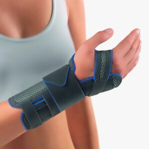 Bort ManuStabil® kurz Bandage Handgelenk grau