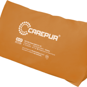 (AV) CAREPUR Deltakissen S, 42x25cm, Orange, Lagerungskissen, Multifunktional, ideal zur 30° und 135° Lagerung, Lagerungshilfe für vielfachen Einsatz