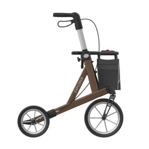 EXPLORER L Outdoor Rollator, mit Softbereifung, HMV, große Vorderräder, der ''SUV''-Rollator, Alu nur 9.2kg, bis 200kg (#1236214)