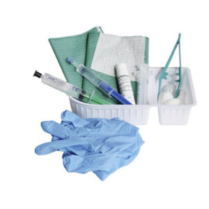 Katheter-Set Comfort (Damen), Katheter-Legeset inkl. Schleimhautdesinfektionsittel Octenisept 15ml