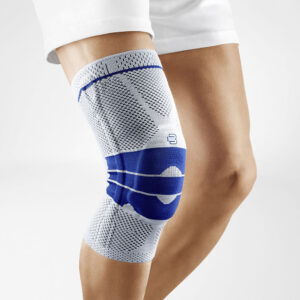 Bauerfeind Genutrain Comfort Titan Knie-Bandage, Aktivbandage zur Entlastung und Stabilisierung, neu mit Omega-Pelotte