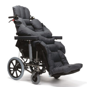 INOVYS II L70 Multifunktionsrollstuhl mit Granulat, Polster Sitzpositionierung, Trommelbremsen