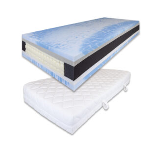 KUBIVENT KUBOS Würfel-Matratze mit Softschaum-Auflage, 6-schichtige Komfortmatratze mit Randzonenverstärkung, inklusive Anti-Allergie-Bezug, die einzigartige Luxusmatratze