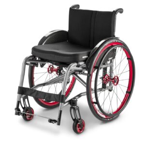 Meyra Aktivrollstuhl Smart F / 2.360 ihr individuell anpassbarer Adaptiv-Rollstuhl mit integrierten Beinstützen