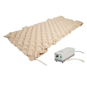 5 x Wechseldrucksystem ARIA B01 komplett, inkl. Wechseldruckmatratze + Kompressorpumpe P05, zur Dekubitusprophylaxe, 90x200cm, 6cm hoch, bis 130kg