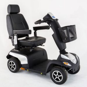 Elektromobil Invacare Orion Metro-6, 4-Rad-E-Mobil, 6 km/h, Silber, Seniorenmobil perfekt für Einsteiger