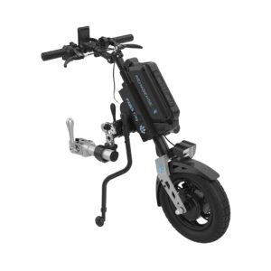 PAWS CITY 14'', elektrisches Zuggerät für Rollstühle mit  14''-Räder, Automatische Klemme & Lift, Klassik Gasdrehgriff - Vorführmodell