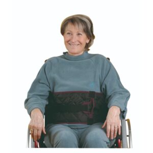 Auxilia Premium Bauchgurt M, Haltegurt mit Steckverschluss, zur Nutzung im Rollstuhl (#8378)