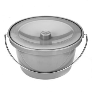 Toiletteneimer mit Deckel universeller Einsatz, aus Kunststoff