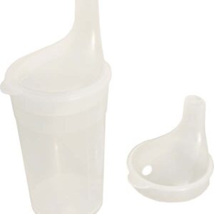 Trinkbecher transparent, mit Tee- und Brei-Aufsatz, ca. 250 ml