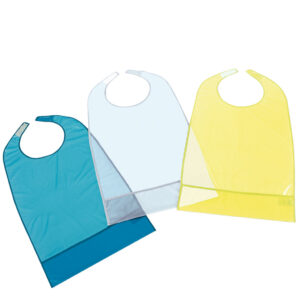 Suprima Ess-Schürze PVC, mit Auffang und Klettverschluss, große Farbauswahl