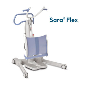 Arjo Sara Flex Aufricht- und Aufstehhilfe, Aktiv-Patientenlifter, elektrischer Patientenlifter mit Steh- und Aufrichtfunktion inkl. zwei Akkus und einem Ladegerät