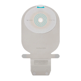 SenSura Mio einteilig mit Ausstreifbeutel, Midi, 360ml, Stomagröße 25mm, lichtgrau, P=30 Stück, PZN 10201797