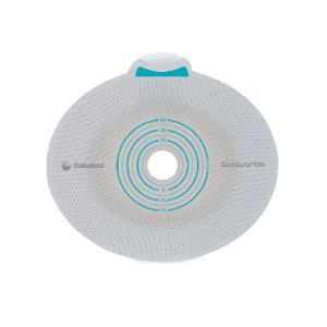 Sensura Mio Click Basisplatte, RR 40mm, Stomagröße 25mm, P=5 Stück, PZN 10202549