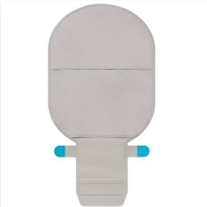 SenSura Mio Flex Ausstreifbeutel, Midi, lichtgrau, RR 35mm, Beutelinhalt 390ml, P=30 Stück,