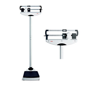 Seca 711 Säulenwaage, incl. Eichkosten mech. Waage, Laufgewichte in Augenhöhe