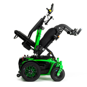 Vermeiren FOREST 3 Elektrorollstuhl, HMV, Ausdauer, Komfort und Anpassungsfähigkeit, mit einzigartiger Pendelachse zum Ausgleich von Unebenheiten, bis 130kg