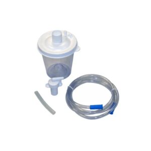 Wiedereinsatz-Set 800 ml VacuAide 7305 und QSU Sekretbeh., Bakterienfilt, Anschl.winkel, Silkonschlauch