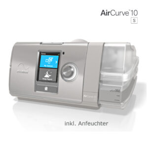 ResMed AirCurve 10 S Bilevel Gerät, hochwertiges S und CPAP Gerät in einem (#1235437)