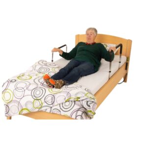 Bettgriff TWIN, Aufstehhilfe beinhaltet den Bettgriff FRIDA inkl. FRIDOLIN Zusatzgriff