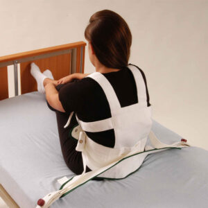 Fixationssystem Kombifix von Biocare gepolstert, zur Sicherung im Pflegebett, mit Bewegungsfreiheit, schwer entflammbar