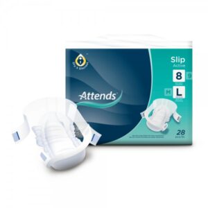 Attends Slip Active 8 Large (4x28 Stk.)