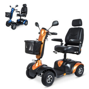 Meyra Cityliner CL 409 Elektromobil, E-Mobil in der Farbe blau, 6 km/h, schönes Seniorenmobil