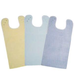 Suprima Ess-Schürze Frottee mit Druckknopfverschluss im 3er-Set (farblich sortiert)