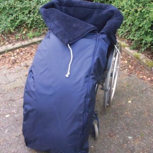 Webpelz Schlupfsack für Rollstuhlfahrer