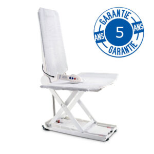 Aquatec Orca Badewannenlifter, mit ergonomischem Handbedienteil - inklusive Bezug, 5 Jahre Garantie