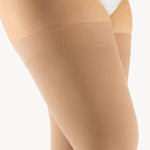 BORT AktiVen® Extra CCL2 AG Schenkelstrümpfe kurz geschlossene Fußspitze mit Noppenhaftband