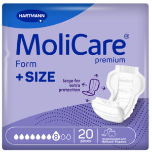 Hartmann MoliCare® Premium Form +SIZE 8 Tropfen für Übergewichtige (1x20 Stk.)
