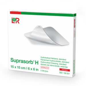 L&R Suprasorb H Hydrokolloid-Verband Standard 15x15 cm (5 Stk.)