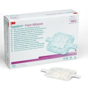 3M Tegaderm Foam Adhesive 8,8 x 8,8 cm (P=5) Schaumverband mit Kleberand