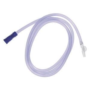 Saugschlauch Universal 150cm, mit Fingertip, mit Trichter, steril, CH-Größe 25, Absaugschlauch für Absauggeräte