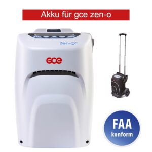 ZEN-O Akku, 12 Zellen, für GCE ZEN-O mobiler Sauerstoffkonzentrator, als Ersatzakku oder Zusatzakku nutzbar