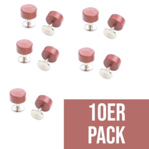 BioCare Magnetschloss universell einsetzbar, komplett mit Kopf und Sockel, 10er Pack