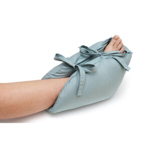 2 x Fersenschoner von Novacare, Fersenpolster mit Polyester-Hohlfasern, ausgezeichnete Scherkraftreduktion, hohe Anwenderverträglichkeit, Anti-Dekubitus (1 Paar)