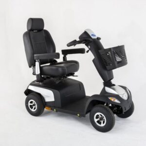 Invacare Orion PRO 10 km/h TÜV, 4-Rad-E-Mobil, Elektromobil 10 km/h, Silber, das komfortable Seniorenmobil von Invacare Scooter
