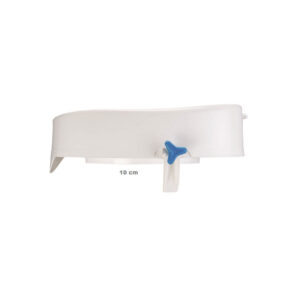 (AV) Toilettensitzerhöhung Rehotec ohne Deckel, 10cm, bis 180kg belastbar, einfache Montage ohne Wekzeug (solange Vorrat reicht)