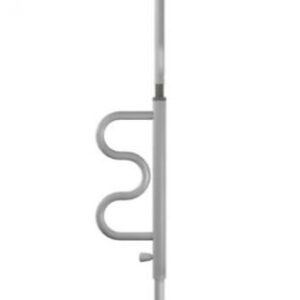 Duo-Pack = Boden-Deckenstange WonderPOLE, kein Schrauben nötig, drehbarer Griff, Bad- & Wohnungs-Haltegriff ohne bohren, flexibel einsetzbar (2 Stück)