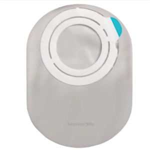 SenSura Mio Flex geschlossener Beutel, Maxi, lichtgrau, RR 70mm, Beutelinhalt 350ml, P=30 Stück,