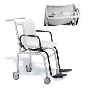 Stuhlwaage Seca 956, inkl. Eichkosten mobile elektronische Sitzwaage, Batteriebetrieb