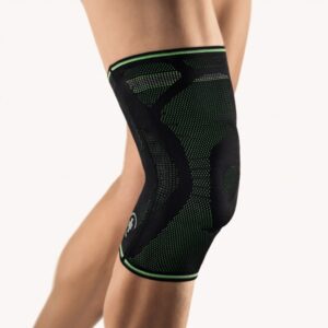 Bort StabiloGen® Eco Sport Kniebandage, schwarz-grün