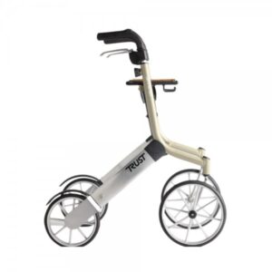 Trust Care Outdoor Rollator Let's Go Out beige silber
