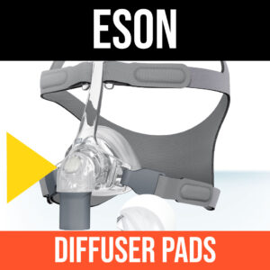 Eson Luftdiffusor Diffusor Pads mit Abdeckung, Ausatemluft-Verteiler (VE=10)