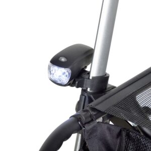 LED-Licht inklusive Halterung für Gemino Rollatoren, mehr Sicht bei Dunkelheit