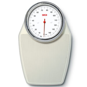 Seca 760 Flachwaage, Farbe ecru, bis 150kg, mechanische Personenwaage